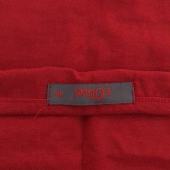 Set of 3 tank tops, not worn, sOliver, Eur40/US10 red/ green/orange - Picture 3 of 12